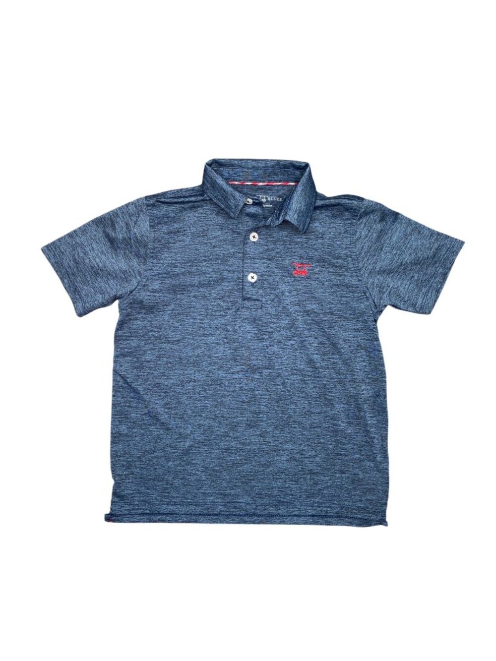 Bald Head Blues Polo Shirt Size 6